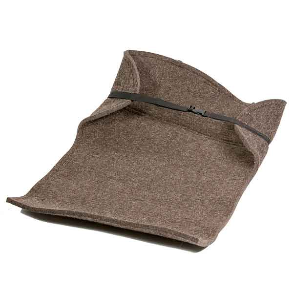Sitzkissen Filz mit Nierenschutz